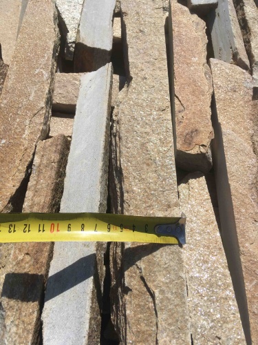 Горбушка златолит золотистый для облицовки купить в Евпатории