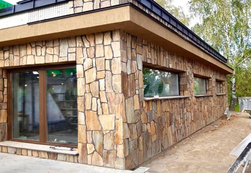 Плитняк кора дерева для фасада купить в Евпатории