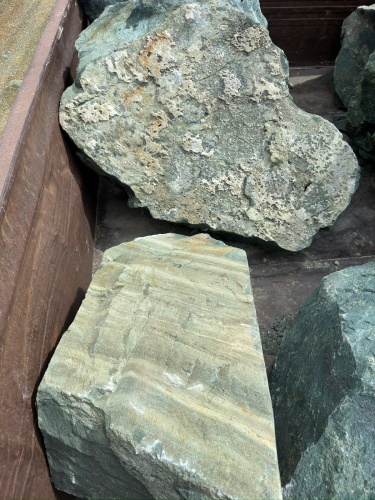 Ландшафтные глыбы зелёные 200-500 килограмм купить в Евпатории