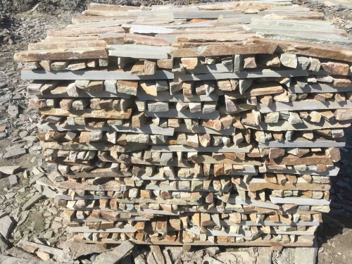 Горбушка златолит золотистый для облицовки купить в Евпатории