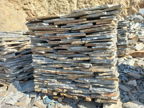 Плитняк серицит облицовочный 10-20мм купить в Евпатории